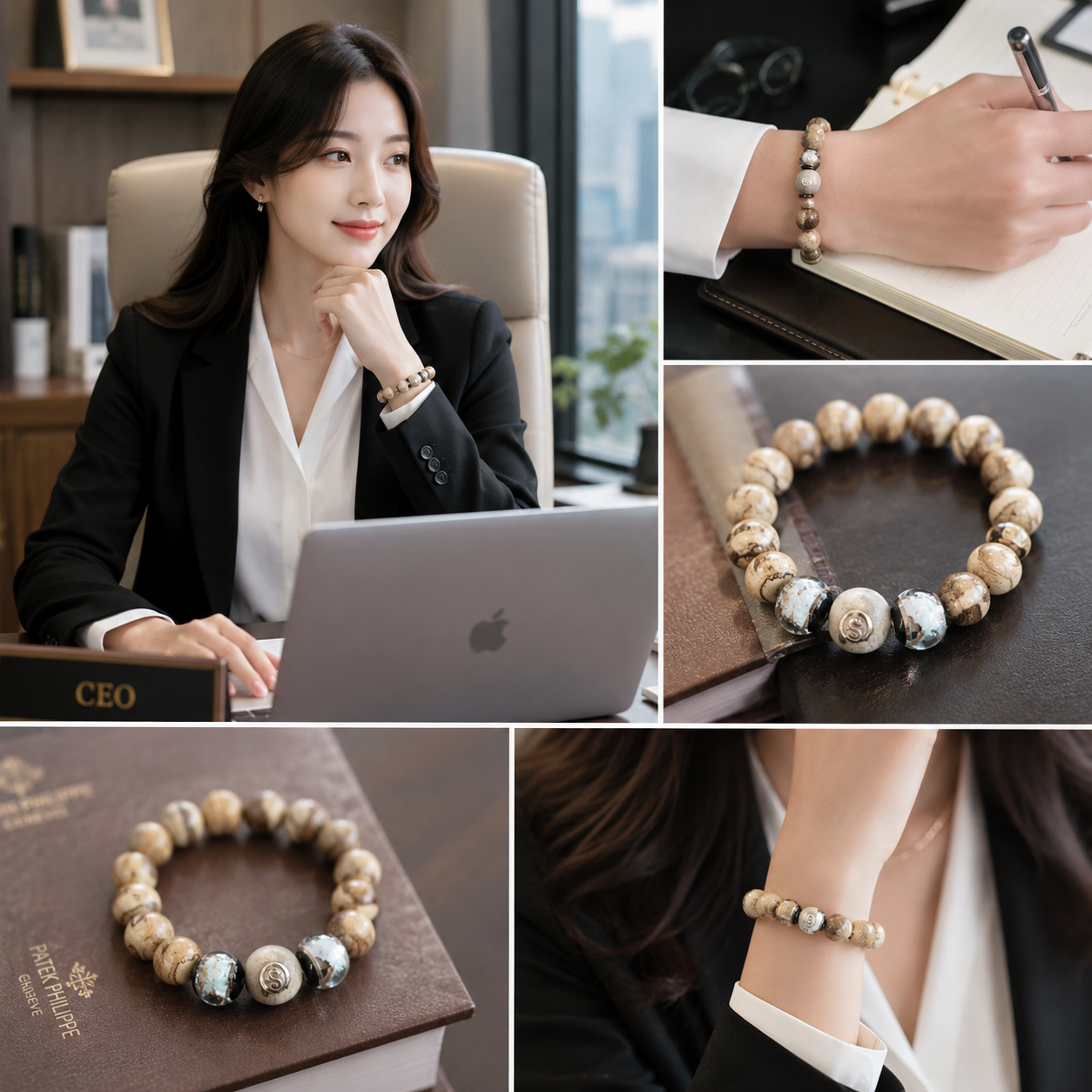 VÒNG TAY TRẦM HƯƠNG LƯỢNG TỬ – KHÍ CHẤT CỦA NGƯỜI PHỤ NỮ HIỆN ĐẠI - 12 li